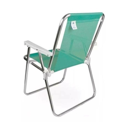 Silla Plegable Aluminio Sannet Verde - comprar online