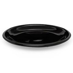 PLATO CERAMICA PLAYO NEGRO