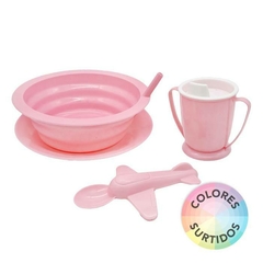 Set Infantil Almuerzo Plastico