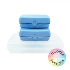 Set X3 Luncheras Color Pastel