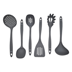 Set X6 Utensilios Nylon Blanco O Gris Hudson en internet