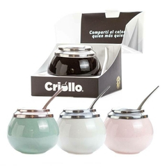 Mate Criollo Acero/ceramica Color - comprar online