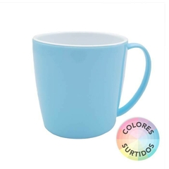 TAZA BICOLOR 400cc DESES PLAST