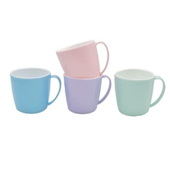 TAZA BICOLOR 400cc DESES PLAST - comprar online