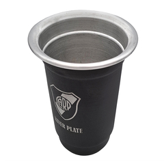 Vaso Aluminio Negro 1 Lt. River - comprar online