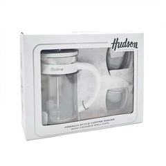 Set Cafetera Hudson Fra. Blanca +2 Vasos - comprar online