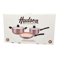 BATERIA HUDSON COBRE 5 PIEZAS - comprar online