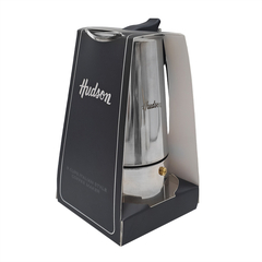 Cafetera Hudson Acero Inox. 9 Tazas - Todo Bazarg