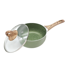 CACEROLA SUKA GRANITO VERDE 18cm C/MANGO - comprar online