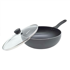 Wok Hudson 28Cm. Tapa De Vidrio - comprar online