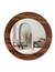 ARD Mirror Glanz Oak Round 43 cm