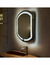 Espejo para baño con luz led ARD Ovalado medidas 60 x 52 cm Horizontal y vertical - comprar en línea