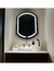 Espejo para baño con luz led ARD Ovalado medidas 60 x 52 cm Horizontal y vertical - tienda en línea