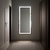 Imagen de Espejo para baño con luz led ARD rectangular medidas 120 x 52 Horizontal y vertical