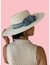 Sombrero de Palma Fina ARD "Cordobés Mezclilla Azul" - comprar en línea