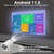 projetor portátil 4k android 11 hy300 com wifi 6 duplo na internet