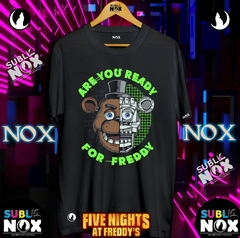 CAMISETAS - FIVE NIGHTS AT FREDDY'S