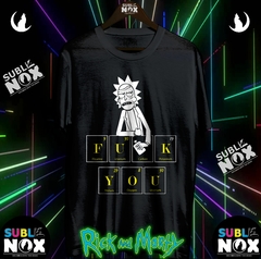 CAMISETAS - RICK AND MORTY - comprar online