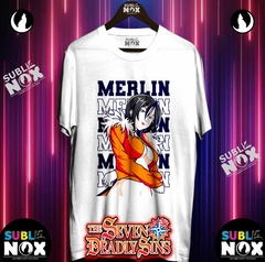 CAMISETAS - NANATSU NO TAIZAI The Seven Deadly Sins (Los siete pecados capitales) - comprar online