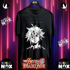 CAMISETAS - NANATSU NO TAIZAI The Seven Deadly Sins (Los siete pecados capitales) - sublinox