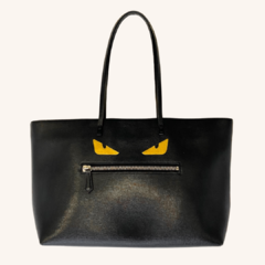 Fendi Saffiano Monster Tote