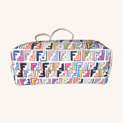 Fendi Multicolor Spalmati Zucca Tote na internet