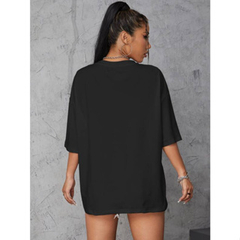 OVERSIZED FEMININA - INTENSE - PRETO - - Florenzza T-shirts