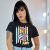 T- Shirt - TOM AND JERRY - PRETO -