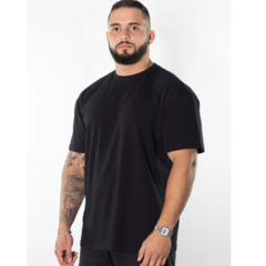 OVERSIZED MASCULINA - URSO CHAPÉU LARANJA - PRETO - - comprar online