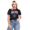 T- Shirt - MALIBU - PRETO -