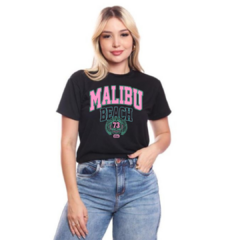 T- Shirt - MALIBU - PRETO -