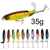 Imagem do Isca de pesca Topwater, Whopper Popper Lure, Isca Artificial, Hard Plopper, caud