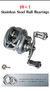 Tsurinoya 135g ultra leve 6.1g carretel isca finesse baitcasting carretel de pes - loja online