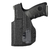 Kydex Velado coldre para Beretta APX Full Size 9mm .40 Com Olight Baldr PL Mini