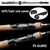 LINNHUE-TS Fuji Guide Carbon Fiber Fishing Rod, Luz Spinning Rod, Haste de pesca - loja online