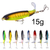 Imagem do Isca de pesca Topwater, Whopper Popper Lure, Isca Artificial, Hard Plopper, caud