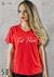 T-SHIRT STREET VERMELHO 12054