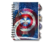 Caderno Espiral Holográfico Capitão América II