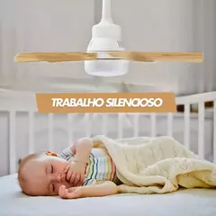 Luminária Ventilador Teto com Controle Remoto - 5 Pétalas na internet