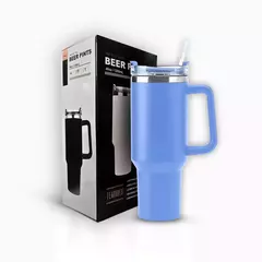 Copo Térmico Grande 1200 Ml Canudo na internet