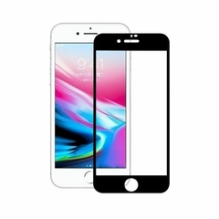 Película De Vidro 3D Para iPhone 6, 7, 8 Plus Preta