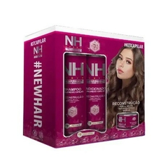 Kit Capilar New Hair NH - 4 em 1 - Cabelos Fortes, Saudáveis e Radiantes - Belkit