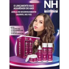 Kit Capilar New Hair NH - 4 em 1 - Cabelos Fortes, Saudáveis e Radiantes - Belkit