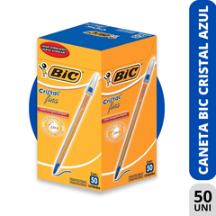 Caneta Bic Cristal Com 50Un