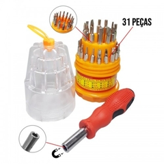 KIT FERRAMENTAS DE PRECISÃO 31 EM 1 PEQUENOS REPAROS