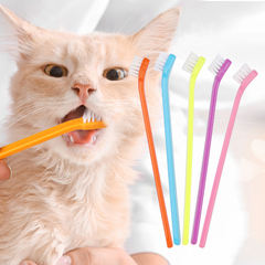 Kit 12 Escovas Dentárias para Pet: Promova a Saúde Bucal do seu Animal de Estimação