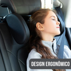 Encosto para Cabeça de Assento de Automóveis Preto | Conforto e Ergonomia | Loja MLK UP