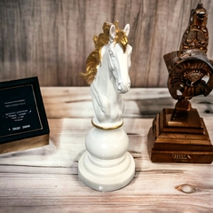 Troféu Campeonato De Xadrez Cavalo Branco Verito - MLK UP STORE LTDA