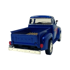 Miniatura Ford F-100 Pick-Up 1956 Azul Flame 1/38 Kinsmart - loja online