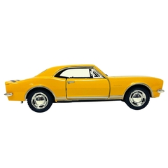 Miniatura Chevrolet Camaro Z-28 1967 Amarelo 1/37 Kinsmart - comprar online